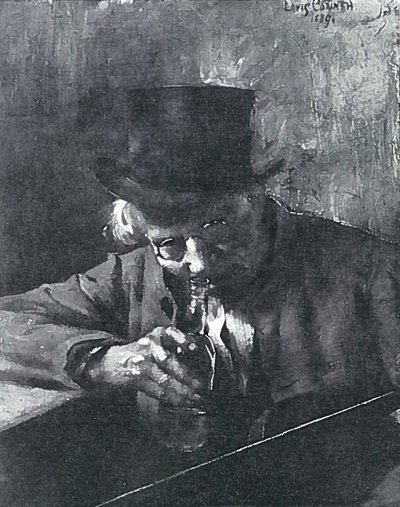 The Old Drinker by Lovis Corinth